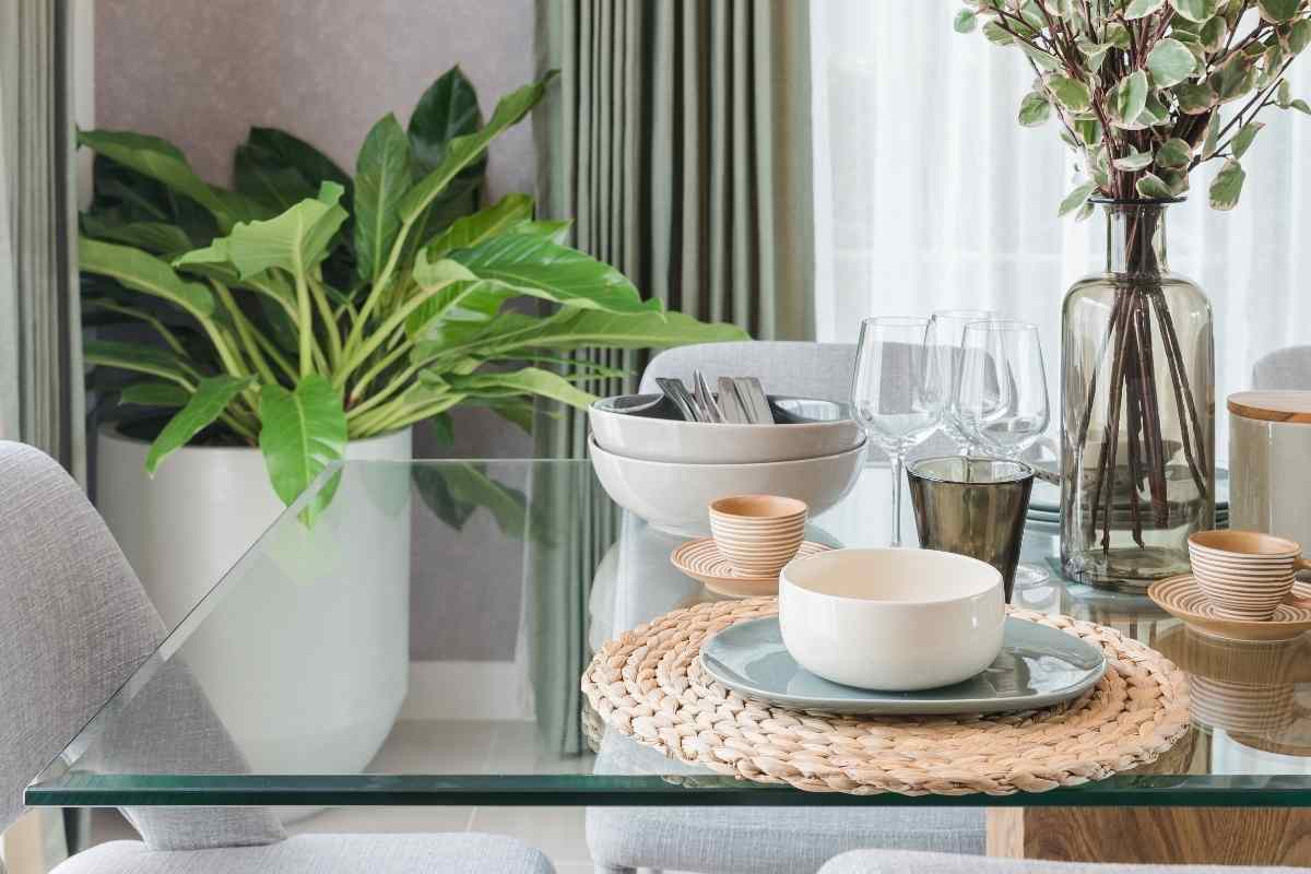 best placemats for glass table